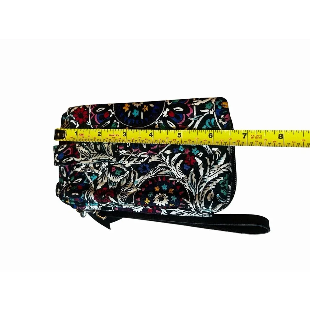 Vera Bradley RFID Smartphone Wristlet Stained Glass Medallion Print - Picture 7 of 8